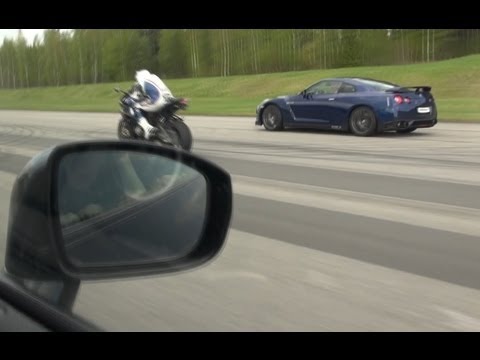 bmw - https://www.facebook.com/GTBOARD Windows down on the AMS Alpha GTR! AMS Alpha 12+ Nissan GTR (racegas) vs BMW S1000RR vs Switzer P800 Carillo pistons Nissan ...