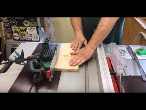 Bosch Elektrohobel PHO 2000 in GTS 10 XC einbauen diy