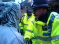 Police officer abuse bystander