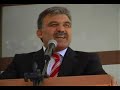 Cumhurbaşkanı Abdullah Gül Yüksekova Ziyareti YUKSEKOVAHABER