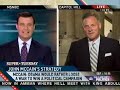 Burr talks about Iraq on MSNBC