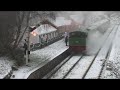 Tanfield Railway in the snow