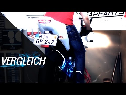 yzf - Exhaust Test @ Yamaha YZF-R 125: * RADICAL Racing GP Carbon (http://www.gearparts24.de/auspuffanlage-radical-racing-gp-carbon:a8272.html) 14,9 PS * Akrapovic...