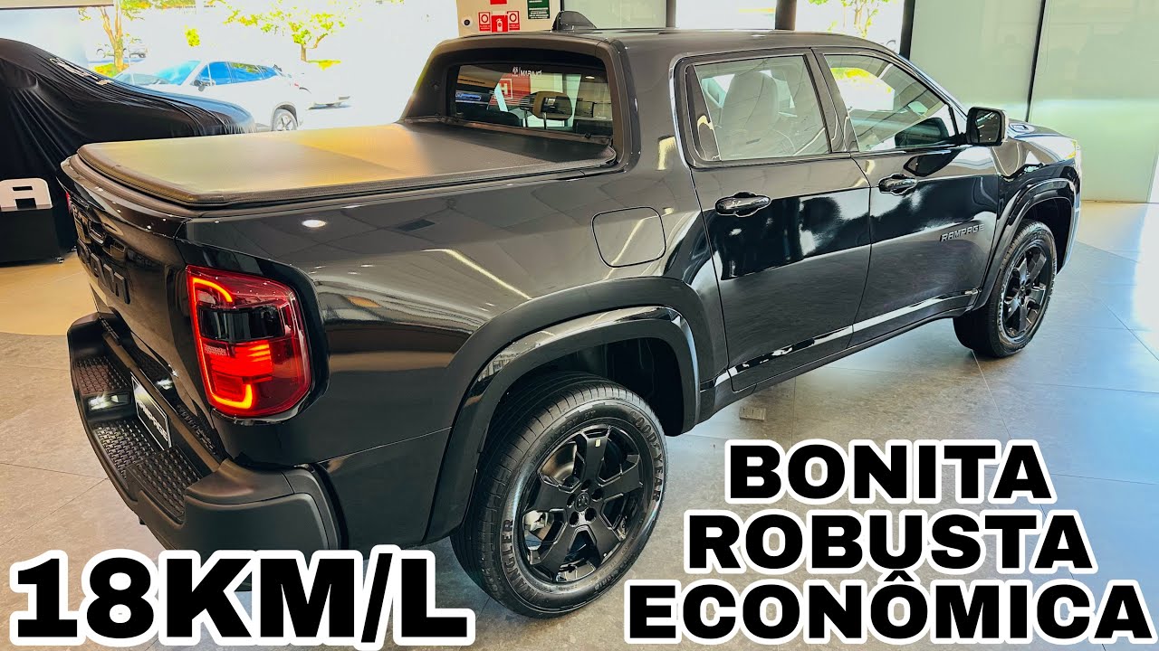 NOVA RAM RAMPAGE LARAMIE 2.2 DIESEL COM PACK NIGHT EDITION 2026 | MELHOR QUE FORD MAVERICK??