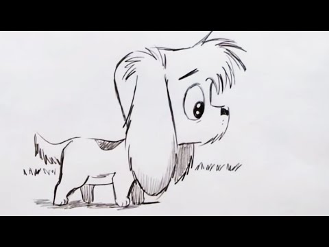 video-linktoworks-How to Draw a Cute Cartoon Dog (Step by Step) - YouTube