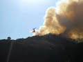 Griffith Park Fire - Awesome Fire Retardant Drop by LACFD Griffith Park Fire - Awesome Fire Retardant Drop by LACFD