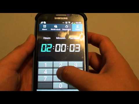 how to set alarm tone in galaxy y