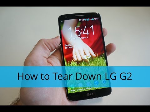 how to remove lg g2 screen