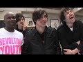 dirty pretty things interview with youth music at david bailey's studio. the band were being photographed wearing katharine hamnett t-shirts promoting 'revolting youth'.
mr bailey makes an appearance toward the end.