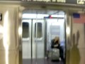 new r160b alstom 9843-9852 on the E train at kew gardens