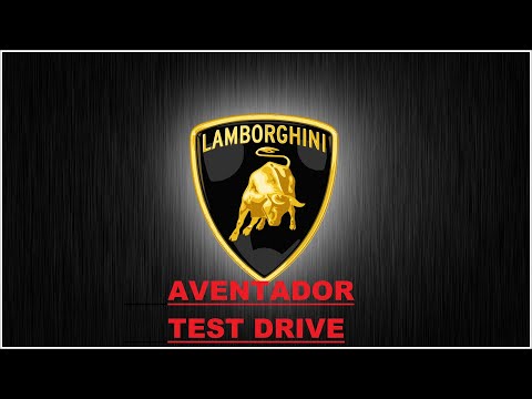 Lamborghini Aventador test drive