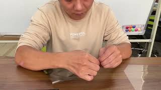 How to judge the angle of the polarizer film?