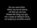 David Archuleta - Crush (Lyrics & Song)