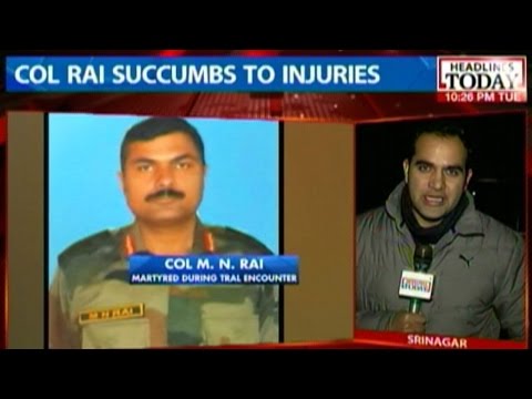 Stray bullet hit Col MN Rai, leading to his death