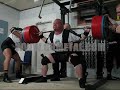 Squats 410 kg(904 lb) & 440 kg (970 lb)
