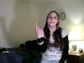 me singing bleeding love live sample