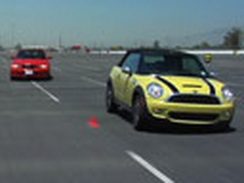 BMW 128i vs. MINI Cooper S at the track Photo BMW 128i vs. MINI Cooper S at the track