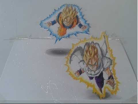 how to draw ssj2 goku