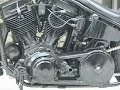 full black panhead chopper full black panhead chopper