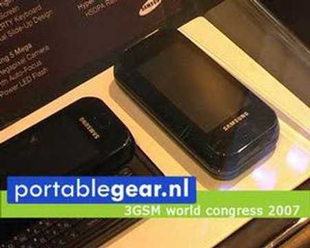 Video Preview! Samsung Ultra Smart F520 and F700 YouTube Preview Image