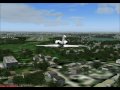 Citation X landing in PVD (Microsft Flightsim 9) (Wilco)