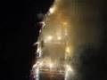 A Napoli Incendio del Campanile per la Festa del Carmine