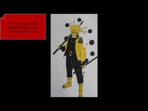 how to draw kcm naruto