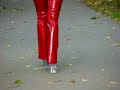 red vinyl