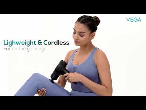Vega Hand Massage Gun With MET (Muscle Ease Therapy) - VHMG-01