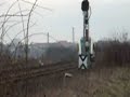 Szynobus SA 133 - 003  na przeje?dzie kolejowym