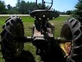 Antique 1943 John Deere H farm tractor JD vintage for sale