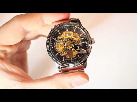 Alienwork IK 98226-12 Unboxing & Review 50€ !! Automatikuhr