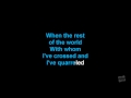 Tired Of Being Sorry (Karaoke)