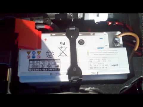 BMW X3 Battery Replacement Instructions