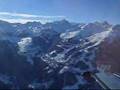 Landing an aircraft on a mountain