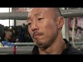 Kozo Takeda's interview  Training for...