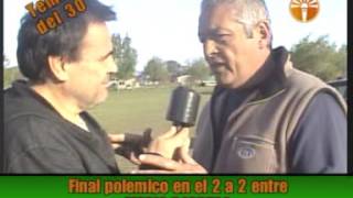 "LO UNICO QUE LE FALTO AL ARBITRO FUE PATEAR EL PENAL" MARIO BORREGO