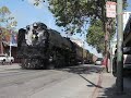 It was worth it, seeing my favorite steam engine running through the Jack London. UP Police did good job that keep it safe and wiped out bad railfans. (I just could not believe that some of older railfans are really bad.) 4/22/09 The consist: UP FEF-3 4-8-4 844, UPP Aux. Water Tender 809 Jim Davis, RP20SD UPY 899, Step-Tool Car 9336, Tool Car 6334 Art Lockman, Power Dorm 209 Howard Fogg, Baggage 5714 Golden State Limited, Concession Car 5818 Sherman Hill, Coach 5480 Sunshine Special, Power Car 208, Sleeper 314 Columbia River, Dome Lounge 9005 Walter Dean, Diner 5011 City of Denver, and Business Car 103 Cheyene. Its the same consist as your shot in Richmond, with Executive Sleepers Lake Bluff 413 and Lake Forest 412, right behind the 103 Business Car Cheyenne thanks to David(DJ3751) for providing me the list.