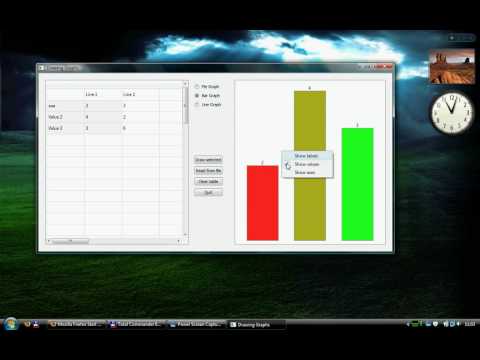 how to draw graphs in qt