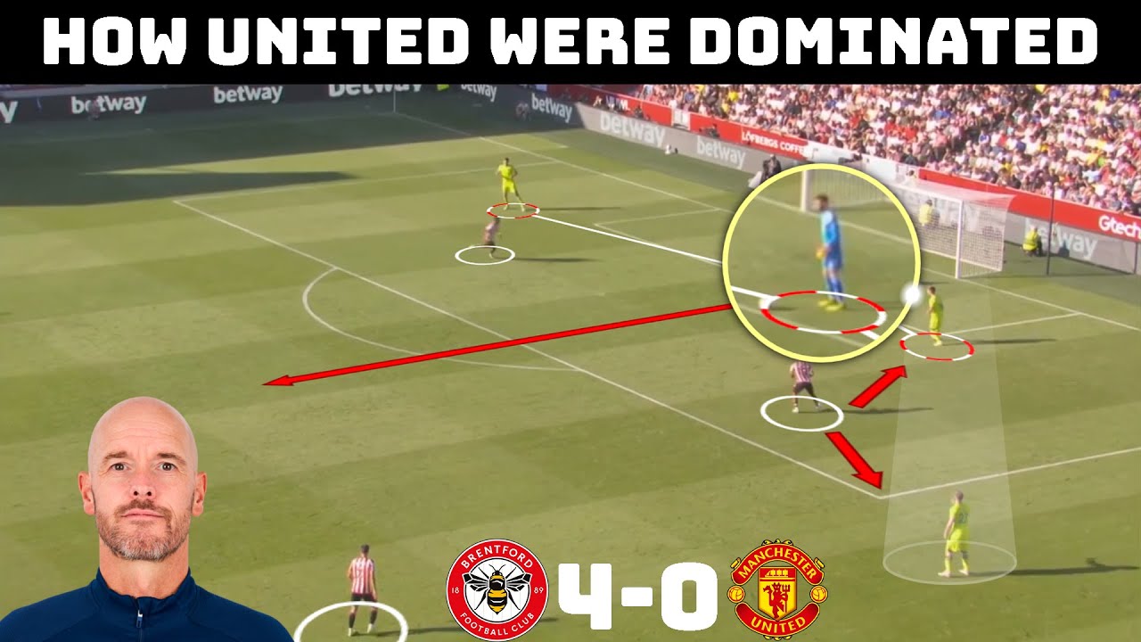 Tactical Analysis : Manchester United 0-4 Brentford | A Tactical Nightmare For Ten Hag |