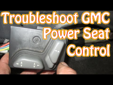 DIY Blazer GMC Jimmy Power Seat Control Diagnostics and Repair Electric Seat Does Not Move