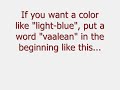 Learn Finnish with Sulkasiipi - Part 8 - Colors!