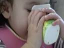 Savannah and the Great Yogurt eat off