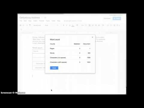 how to provide word count in an essay