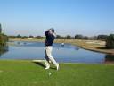 98 golf swing left handed ゴルフスイング 081130 高尔夫 挥杆