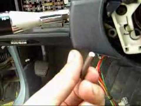 Buick Lesabre Steering Column Reassembly