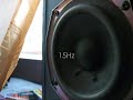 Creative P380 Subwoofer Test