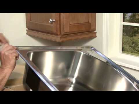 how to remove a kitchen sink