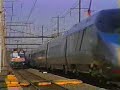 Acela Express races Amtrak Metroliner May 1 2001 Acela Express races Amtrak Metroliner May 1 2001
