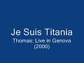 Dessay: Je suis Titania (Live in Genova with high F at end) Dessay: Je suis Titania (Live in Genova with high F at end)